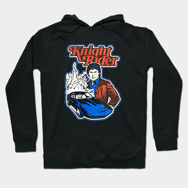 Knight Rider Hoodie by pjsignman